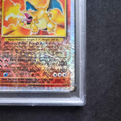 2002 Charizard #3/110 Legendary Collection Reverse Holo Rare - Pokemon TCG PSA 1 - Image 4