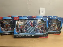 Pokemon Greninja ex and Kingdra ex Special Collection Box, (Brand New, Unopened) - Image 1