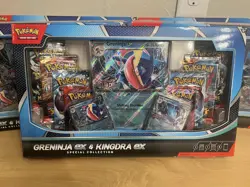 Pokemon Greninja ex and Kingdra ex Special Collection Box, (Brand New, Unopened) - Image 3