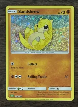 🟫 Sandshrew CLV 008/034 🟫 - Pokemon TCG Classic Collection - NM Pack Fresh - Image 1