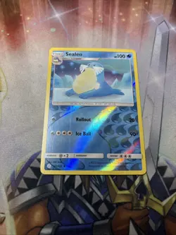 Pokemon TCG Sun & Moon Cosmic Eclipse Sealeo 51/236 Reverse Holo Near Mint - Image 1