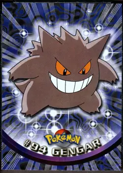 2000 Topps Pokemon TV Animation Edition Series 2 Non Holo #94 Gengar - Image 1
