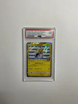 Yokohama’s Pikachu Holo 283/SM-P 2018 Pokemon Center Promo Japanese PSA 9 - Image 1