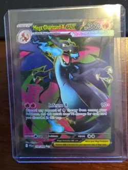 Mega Charizard X EX 109/094 English - Pokemon TCG Phantasmal Flames - Pack Fresh - Image 1
