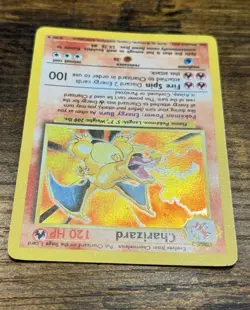 Charizard Holo Base Set 1999 Wotc 4/102 Vintage Rare Pokemon GOOD CONDITION! - Image 4