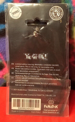 Yu-Gi-Oh! Limited Edition Pot of Greed Key Ring (Only 9,995 Made) - Image 3