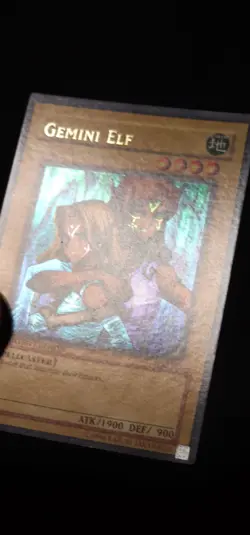 Yu-Gi-Oh Gemini Elf IOC-SE1 Invasion of Chaos Limited|Limited Edition LP - Image 2