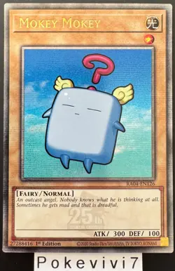 Carte YU-GI-OH! MOKEY MOKEY RA04-EN126 QCSR NEUF - Image 1