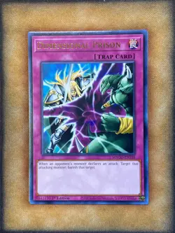 Yugioh Dimensional Prison MAGO-EN158 Rare 1st Ed NM - Image 1
