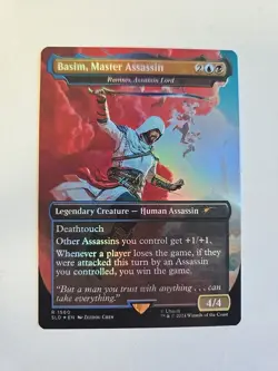 Basim, Master Assassin - Ramses, Assassin Lord (Rainbow Foil) -Foil MTG - Image 1