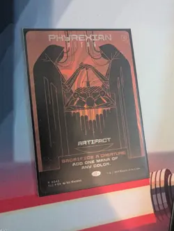 Phyrexian Altar Halo Foil Encyclopedia Of Magic MTG 0043 - Image 1
