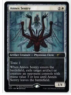 Magic the Gathering Annex Sentry 2023 Store Championship Promo Card MtG WotC - Image 1