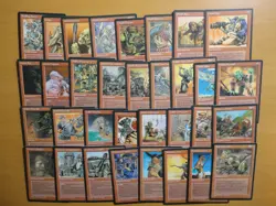 MTG Fallen Empires Complete Set Mostly NM 187 Cards - Image 5