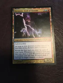 1x Keranos, God of Storms - Journey Into Nyx Mythic - MTG - - Image 1