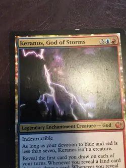 1x Keranos, God of Storms - Journey Into Nyx Mythic - MTG - - Image 2