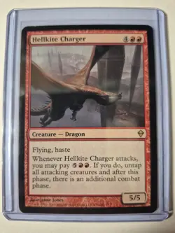 Hellkite Charger Zendikar Regular Lightly Played - Image 1