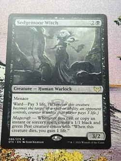 MTG Sedgemoor Witch - 86 / English / Near Mint - Image 4