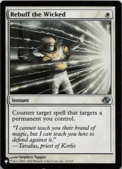 Rebuff the Wicked U The List Reprints 12/165 - Image 1