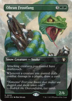 Ohran Frostfang (Borderless) R Commander Masters 650 NM MTG - Image 1