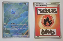 Phione 175/167 Illustration Rare Twilight Masquerade Pokemon TCG & Bonus Card - Image 1