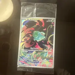 Pokemon SEALED Bulbasaur 133/132 Mega Evolution Box Topper Stamped Promo x2 - Image 1