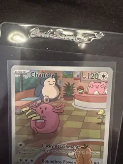Pokemon TCG Chansey 187/167 Illustration Rare - Twilight Masquerade NM/Mint - Image 2