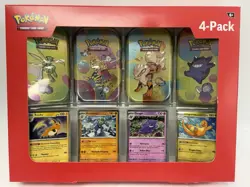 Pokemon Scarlet & Violet 151 (4 Mini Tins + 4 Promo Cards Bundle) SAMS Sold Out - Image 1