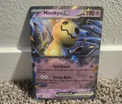 2023 Pokemon TCG S&V: Promo Cards Mimikyu ex Jumbo Black Star Promo 004 - Image 1