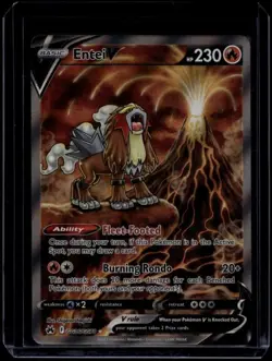 Pokemon TCG Entei V GG36/GG70 Crown Zenith Galarian Gallery NM - Image 1