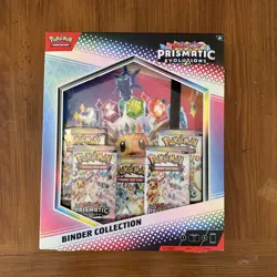 Pokemon TCG: Scarlet & Violet Prismatic Evolutions Binder Collection New Sealed - Image 1