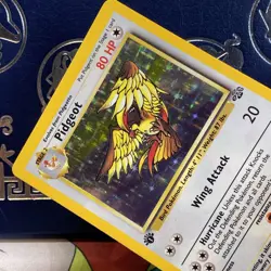 Pokemon TCG 1st Edition Pidgeot 8/64 Jungle Holo 1999 LP - Image 3