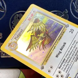 Pokemon TCG 1st Edition Pidgeot 8/64 Jungle Holo 1999 LP - Image 5