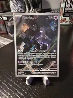 Pokemon Mewtwo SVP 052 Black Star Promo Scarlet and Violet Card Sealed - Image 1