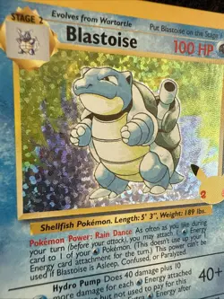 Pokemon TCG Blastoise Holo Rare Card 2/102 Celebrations Classic Collection - Image 2
