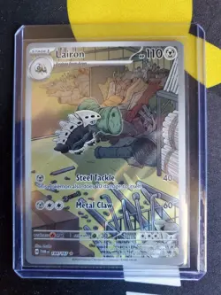 Lairon 184/167 Illustration Rare - Twilight Masquerade - Pokemon TCG PACK FRESH - Image 1