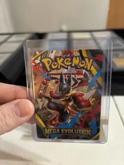 Pokemon Card Meganium 001 Black Star Promo Mega Evolution Prerelease Stamped - Image 2