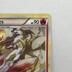 Pokemon Ninetales TCG HeartGold SoulSilver Card 7/123 Rare Holo NM - Image 3