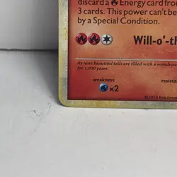 Pokemon Ninetales TCG HeartGold SoulSilver Card 7/123 Rare Holo NM - Image 5