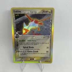 Pokemon TCG 2005 Delta Species Latias Holo Rare 8/113 Near Mint - Mint Condition - Image 2