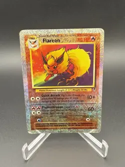 Flareon 2002 Legendary Collection Reverse holo Pokemon Card TCG 10/110 - Image 3