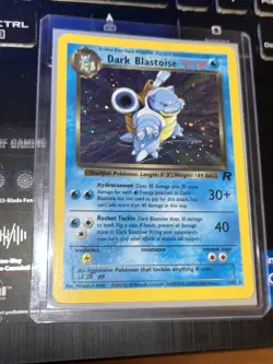 Pokemon Team Rock Unlimited Edition Holo Rare Dark Blastoise 3/82 Lightly Played - Image 1