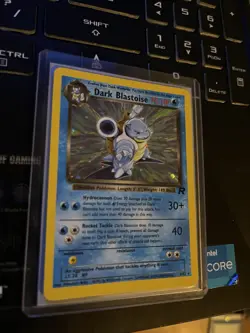 Pokemon Team Rock Unlimited Edition Holo Rare Dark Blastoise 3/82 Lightly Played - Image 3