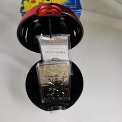 Pokemon 23k Gold Plated Trading Card - Complete Set - Blue Box - Lot Of 6 - Image 4