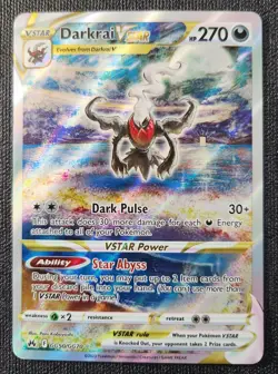 Darkrai VSTAR GG50/GG70 Pokemon Crown Zenith: Galarian Gallery Holo - Image 1