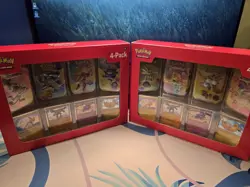 Pokemon TCG Scarlet & Violet 151 Mini Tin 4-Pack Lot 2 Sam’s Club Sealed - Image 1