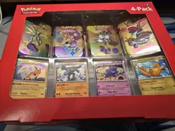 Pokemon TCG Scarlet & Violet 151 Mini Tin 4-Pack Lot 2 Sam’s Club Sealed - Image 4