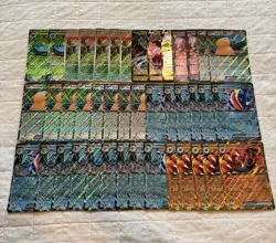 Pokemon TCG Lot Of 42 Jumbo Cards - Multiple Sets, Stamped Promos And Duplicates - Image 1