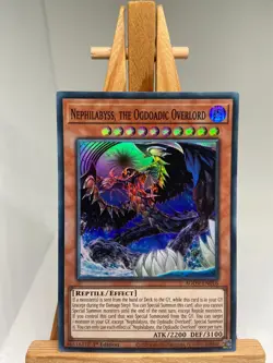 Nephilabyss, The Ogdoadic Overlord - Super Rare 1st Ed AGOV-EN016 - NM - YuGiOh - Image 1