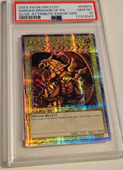 2023 Yu-Gi-Oh! LC01-EN003 Winged Dragon Of Ra QCSR PSA 10 QCR 25th Anniversary - Image 2