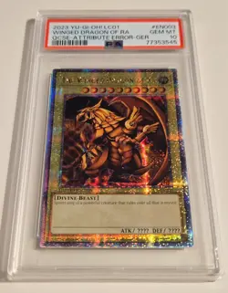 2023 Yu-Gi-Oh! LC01-EN003 Winged Dragon Of Ra QCSR PSA 10 QCR 25th Anniversary - Image 4